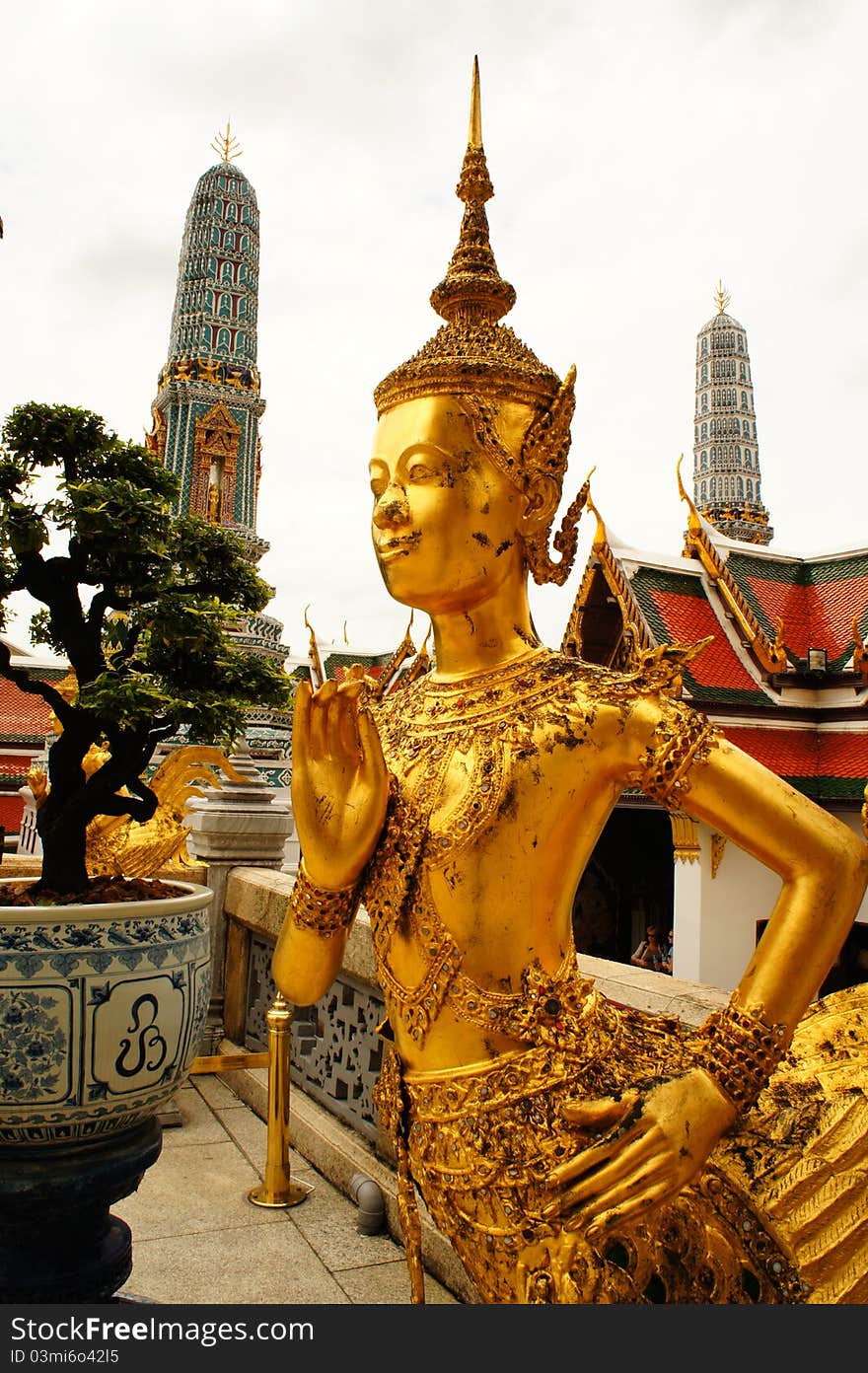 Buddha sculpture in Grand Palace Thailand. Buddha sculpture in Grand Palace Thailand