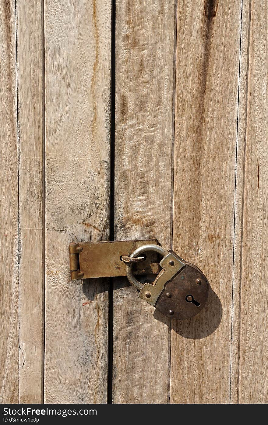 Old Key Vintage Lock Door Wood