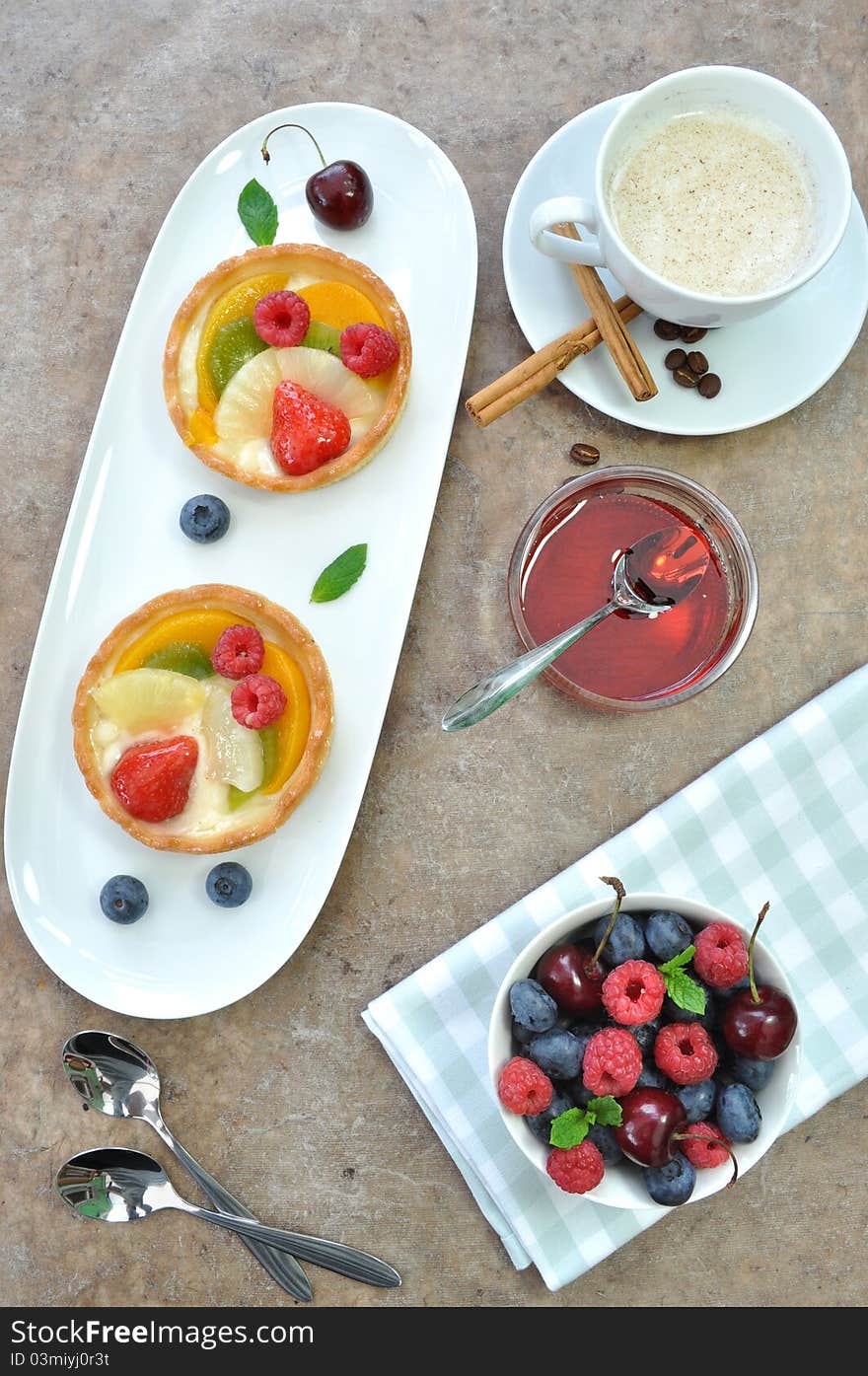 Fruit tarts