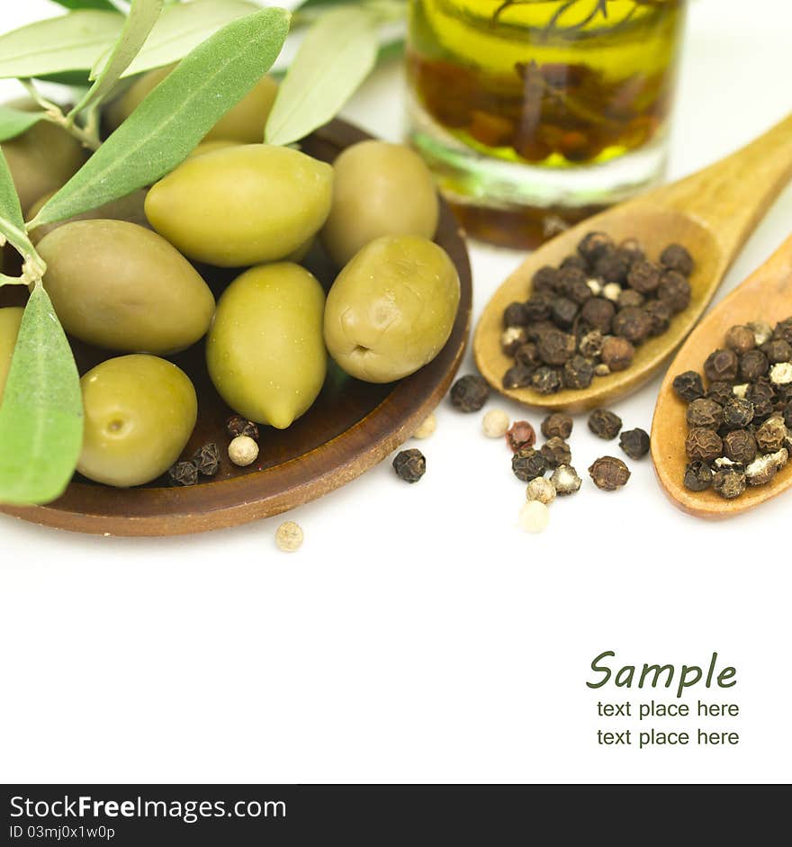 Olives arrangement