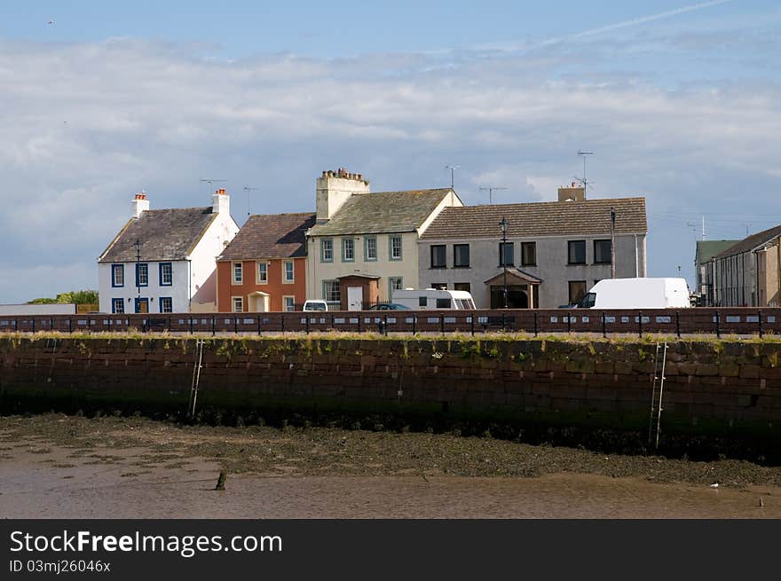 Colorful buildings of maryport