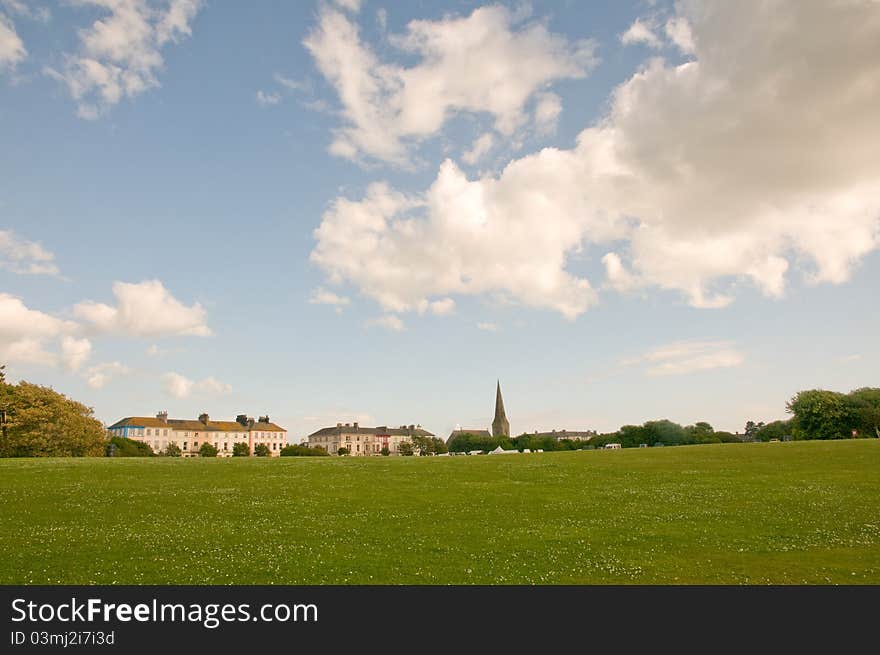 Landscape of silloth town