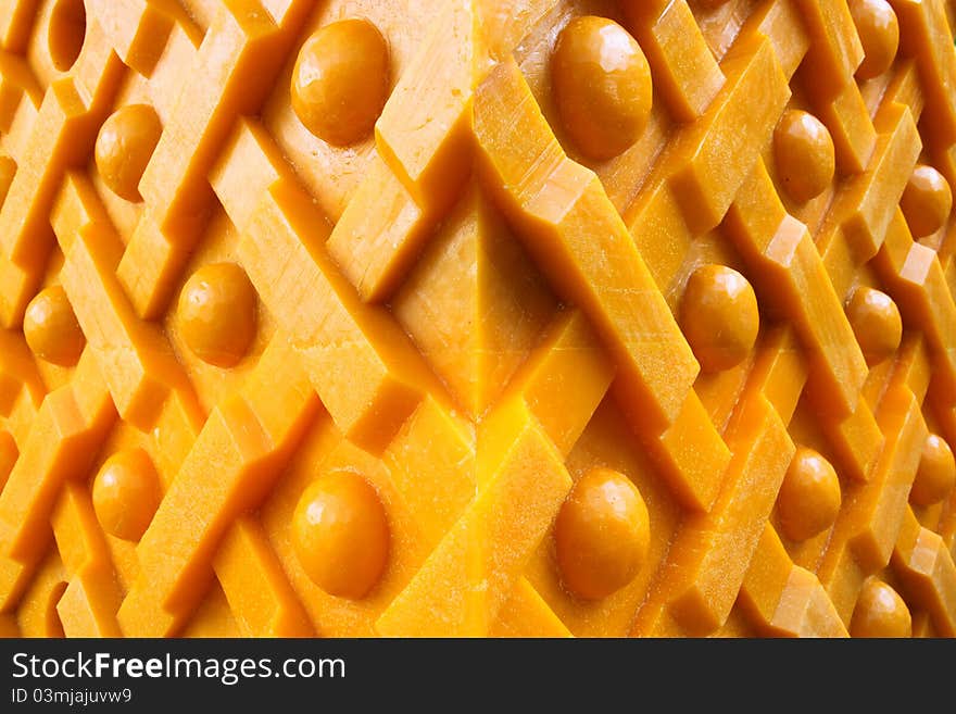 Wax carving texture or background