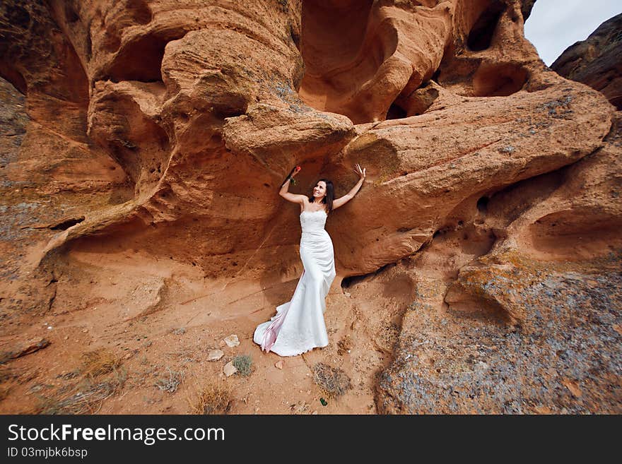 Girl on the mountain