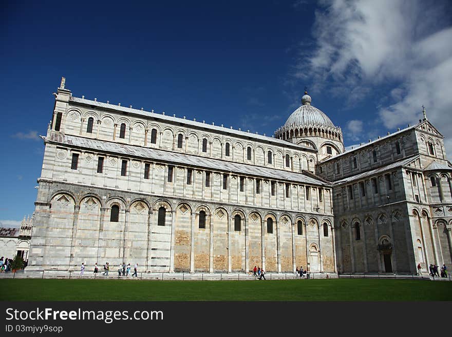 Leaning Tower of Pisa cathedral