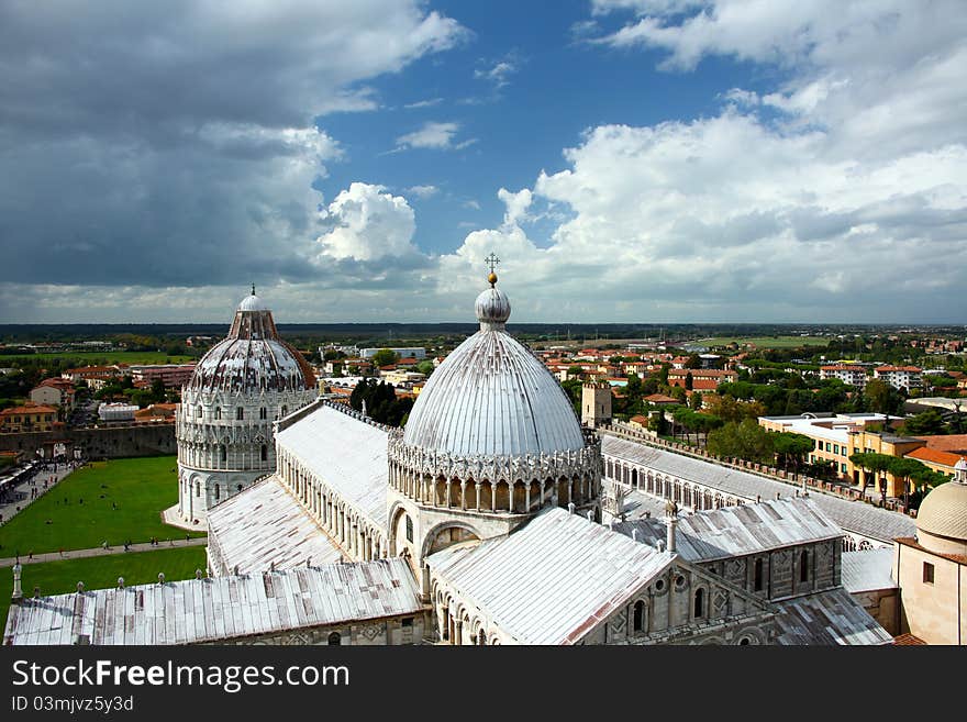 Leaning Tower of Pisa cathedral