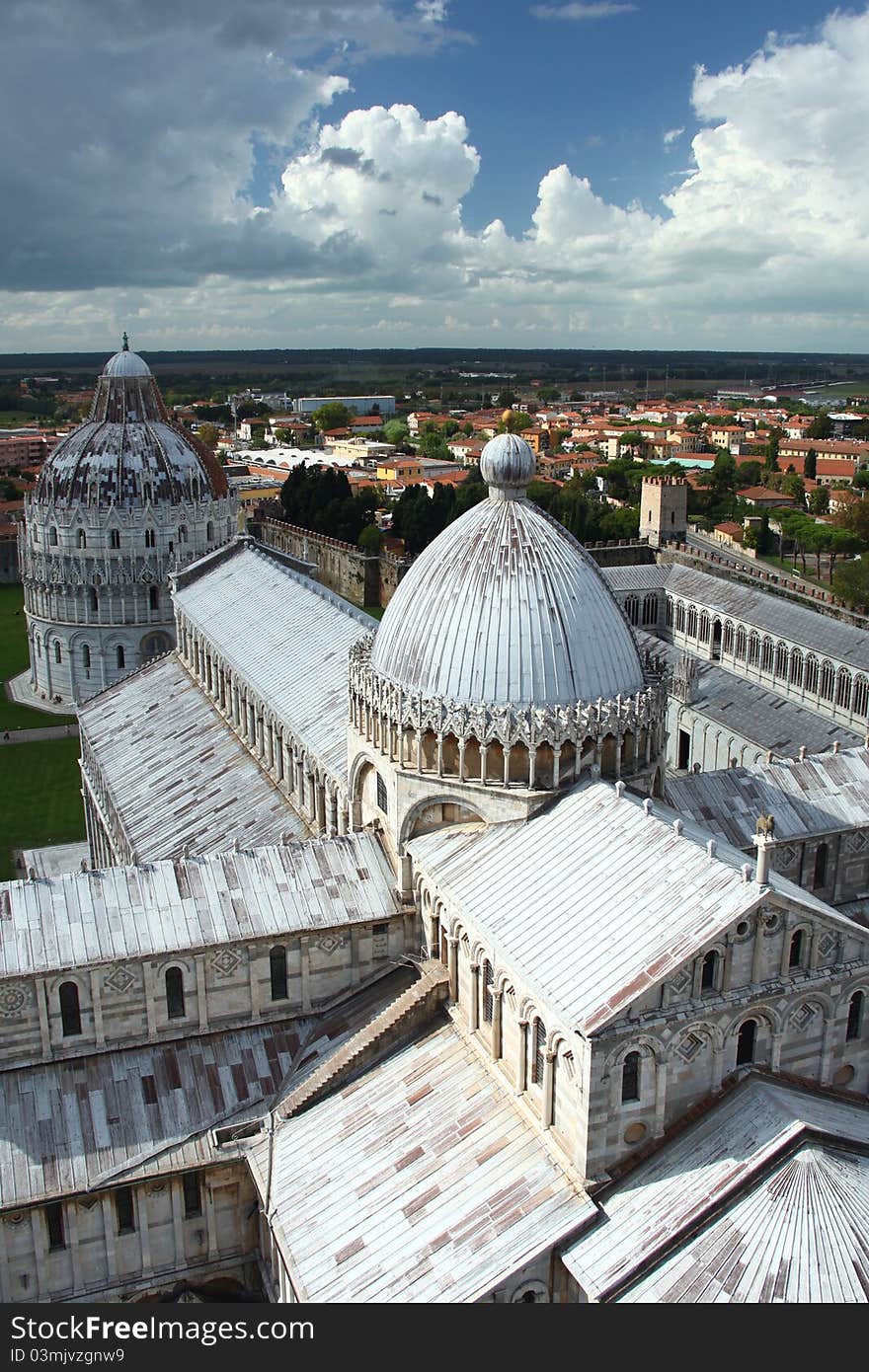 Leaning Tower of Pisa cathedral