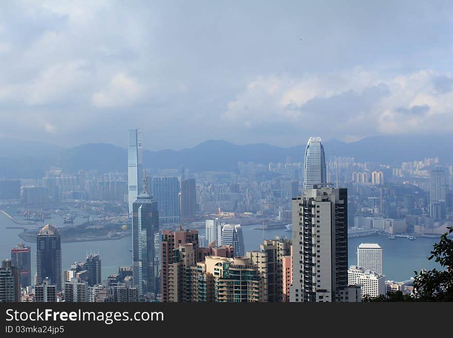 Hong Kong S Skyline