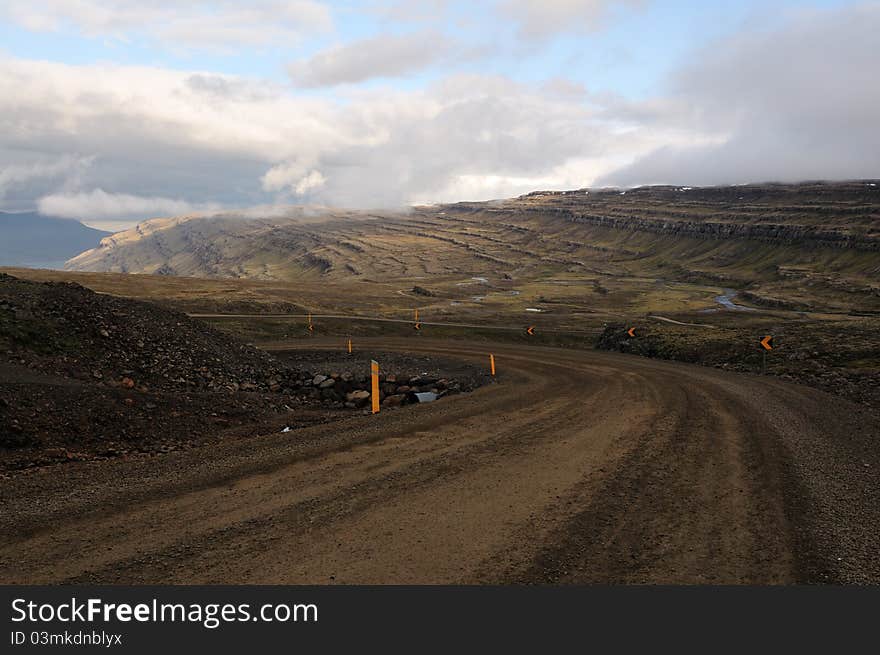 Landscape on Iceland