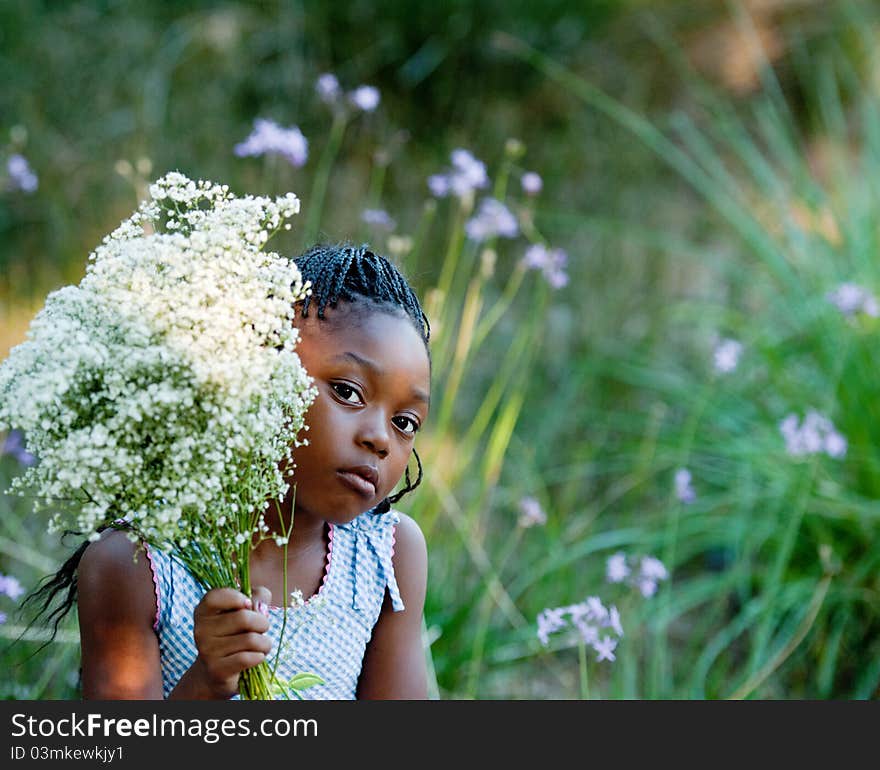 Black Beauty White Flowers