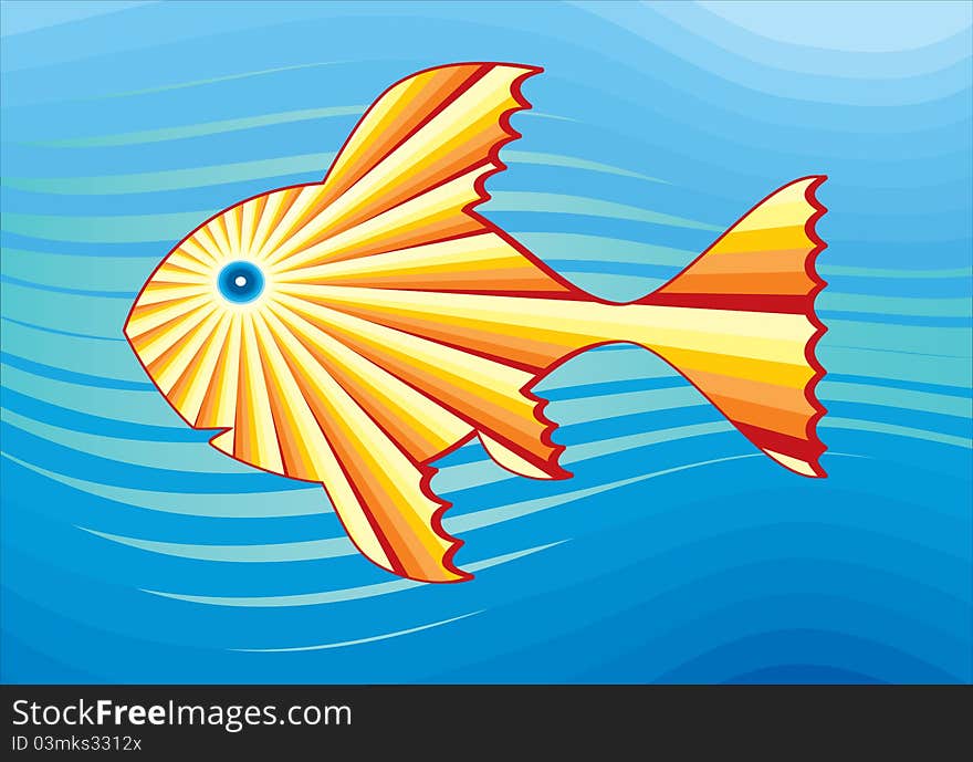 Solar fish in the sea 3