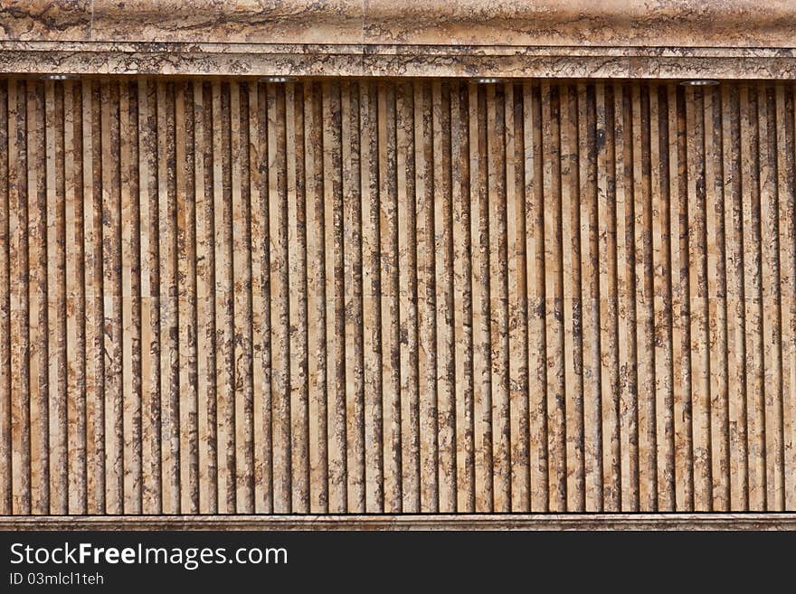 Close-up of granite wall