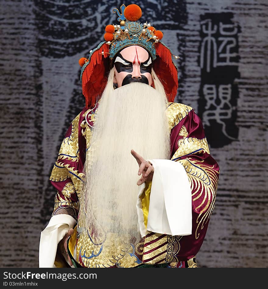 Chinese traditional opera actor