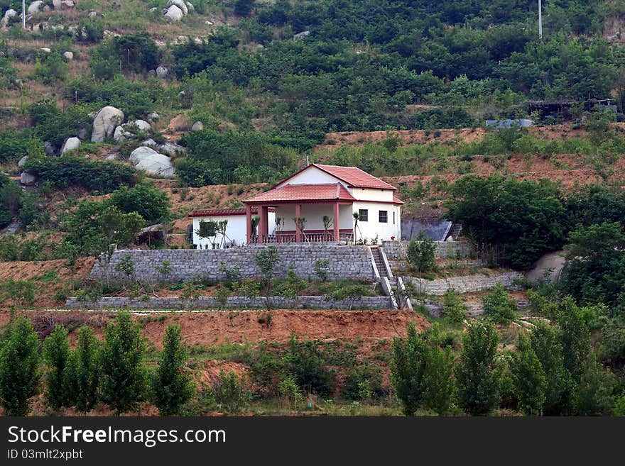 Villa on lakeside