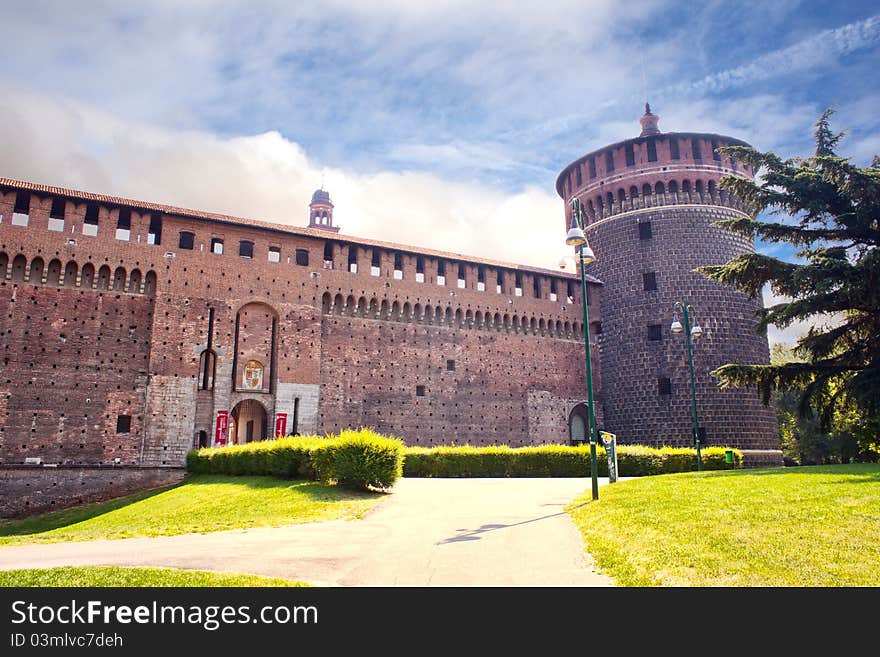 Sforzesco Castle, Milan