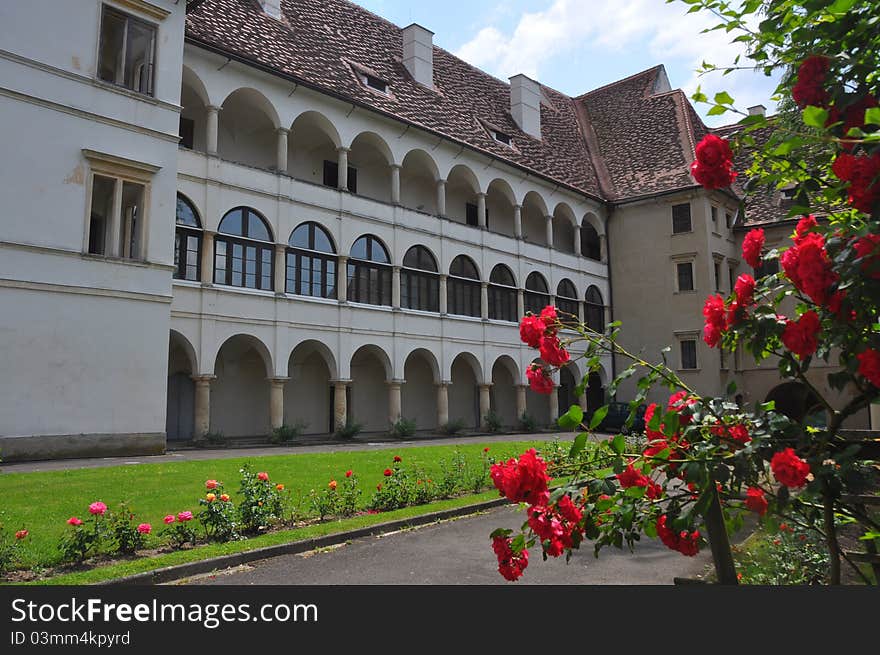 Austrian castle schloss seggau