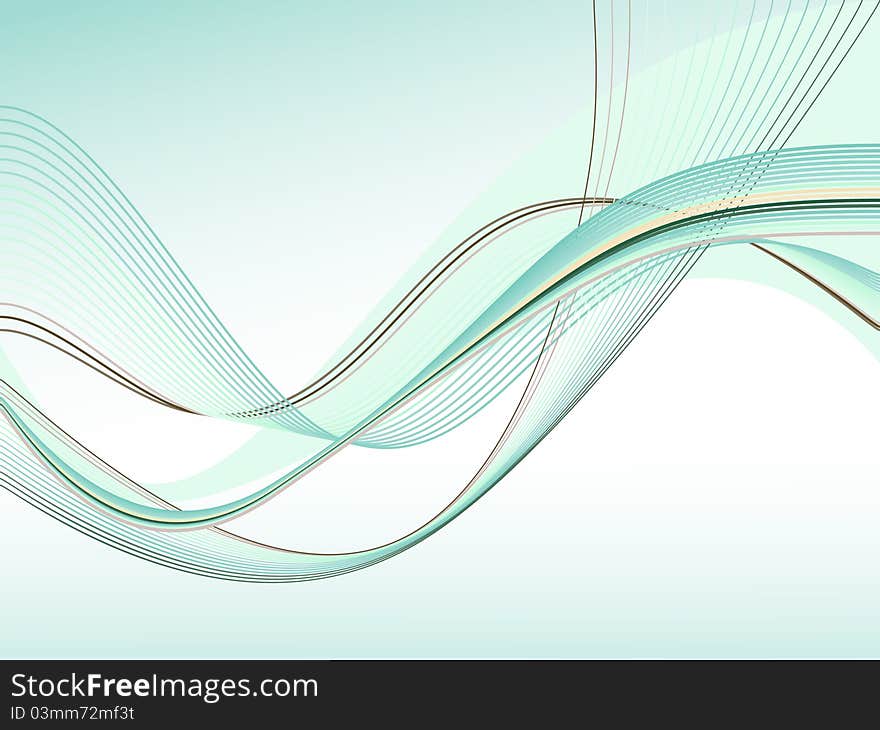 Blue abstract background Vector illustration