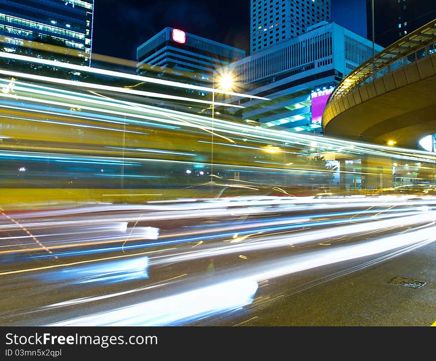 Urban Traffic at Night