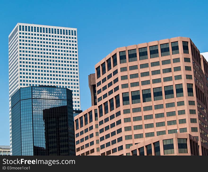 A group of office buildings