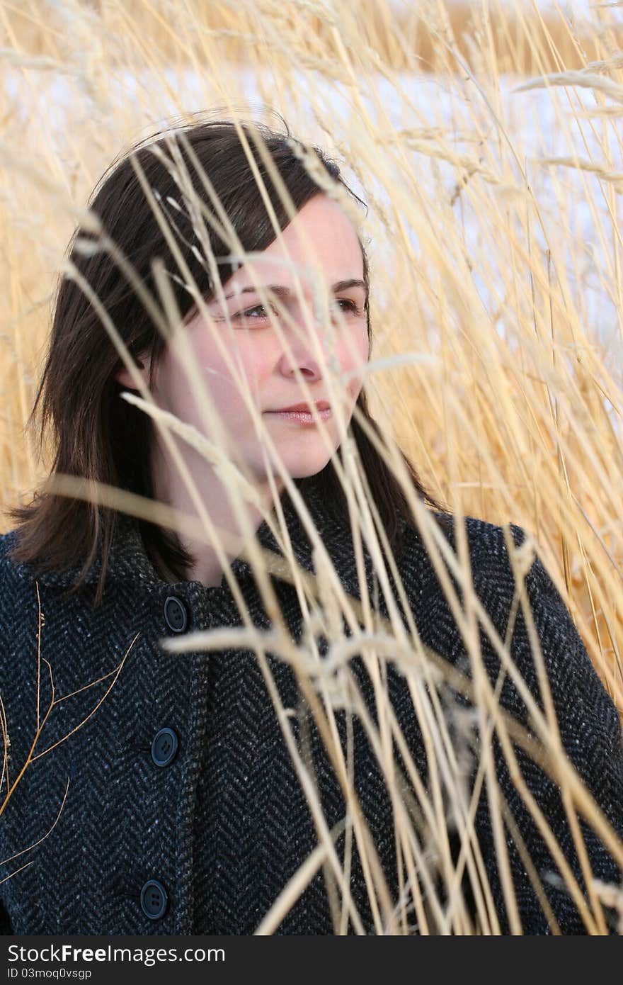 Woman in Meadow