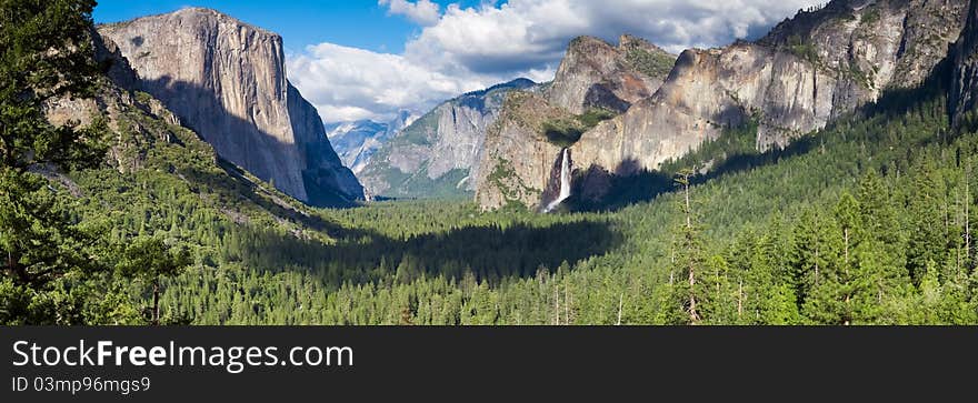 Tunnel View panorama