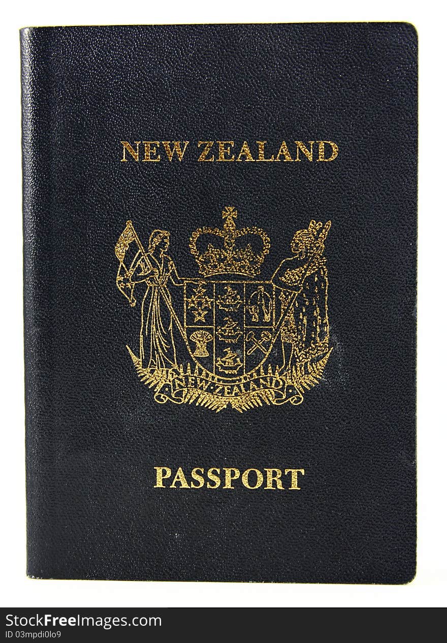 New Zealand Passport - Old style