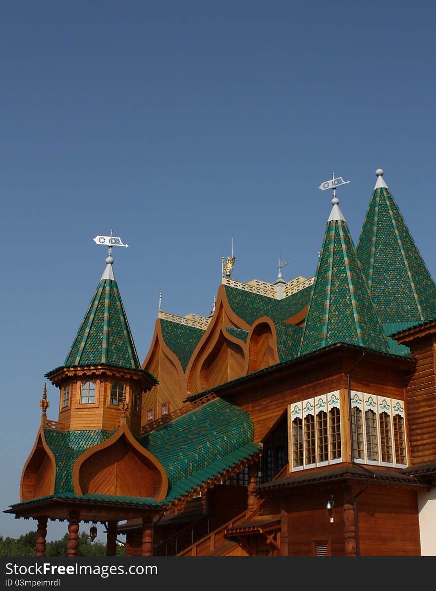 Towers of the Palace of Tsar Alexei Mikhailovich