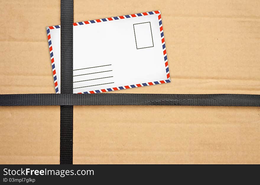 Paper Box Package With Old Envelopes