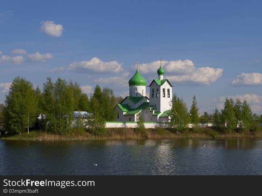 Church of St. Sergius of Radonezh and George Pobedonstsa in St. Petersburg. Church of St. Sergius of Radonezh and George Pobedonstsa in St. Petersburg.