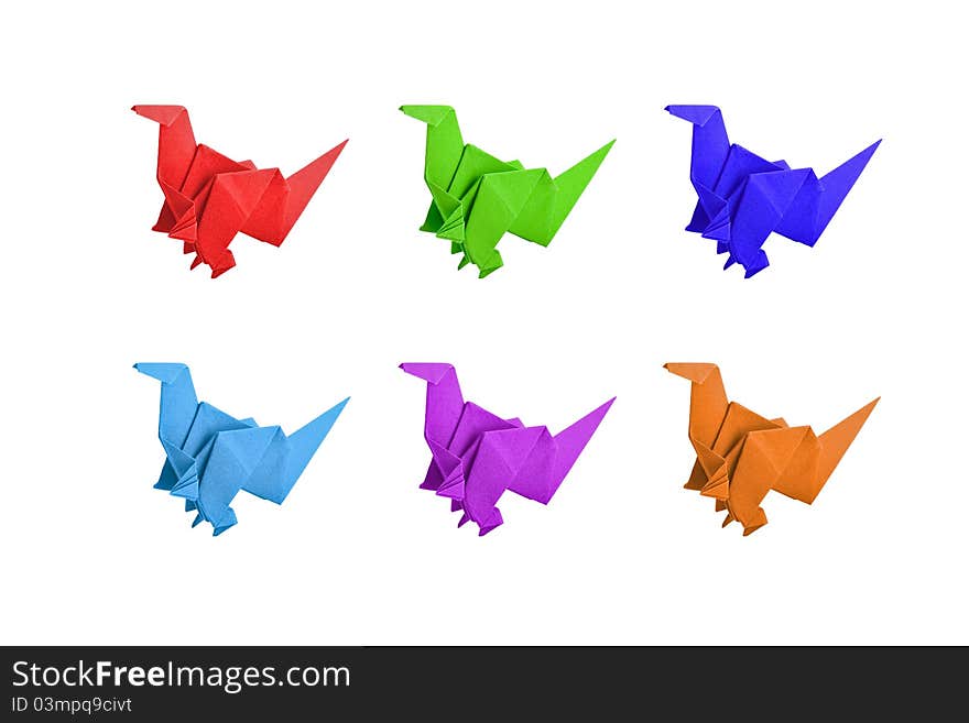 Origami dinosaur