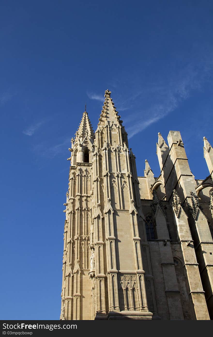 Cathedral towers of Palma di Mallorca