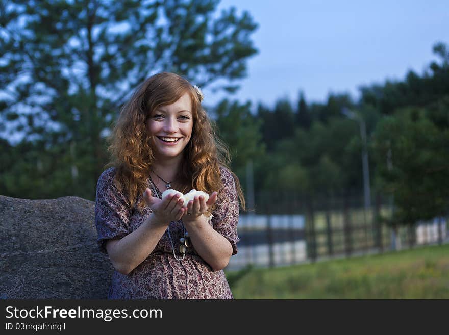 Future redhead mom