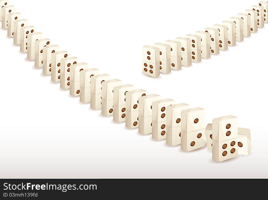 Series of Dominoes