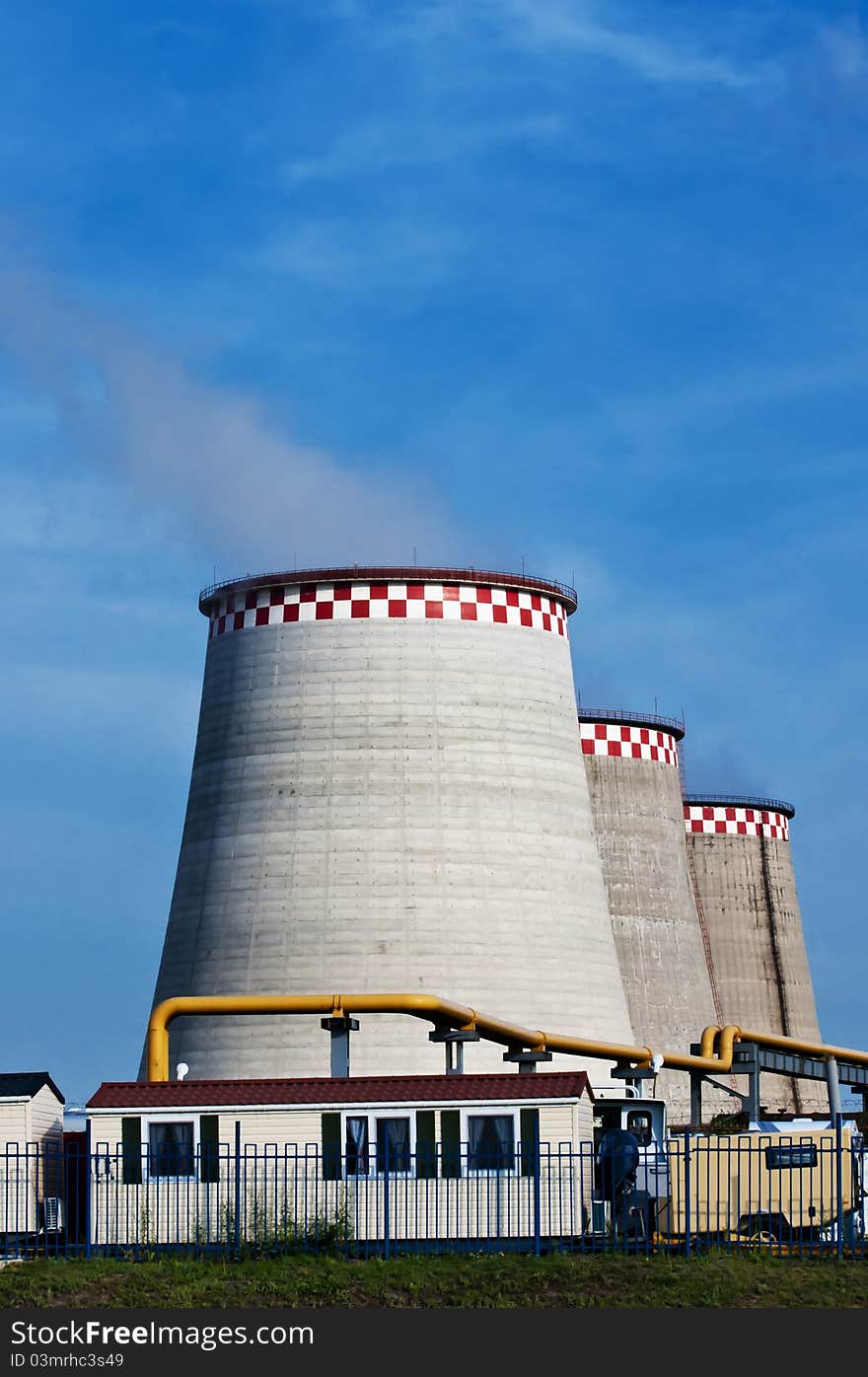 The sky chimneys boiler