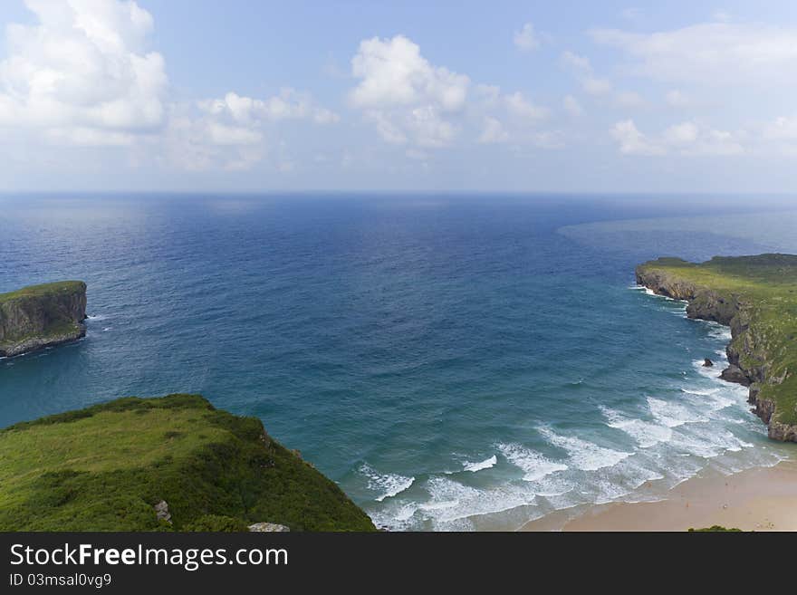 Beach in Asturias