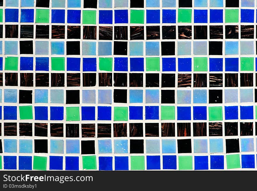 Seamless Square Tiles Background / 11