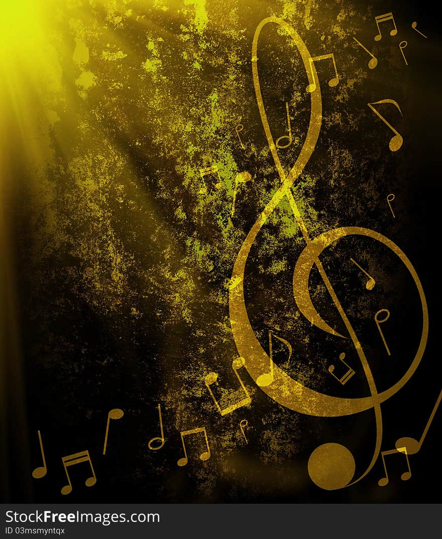 Musical background for you design