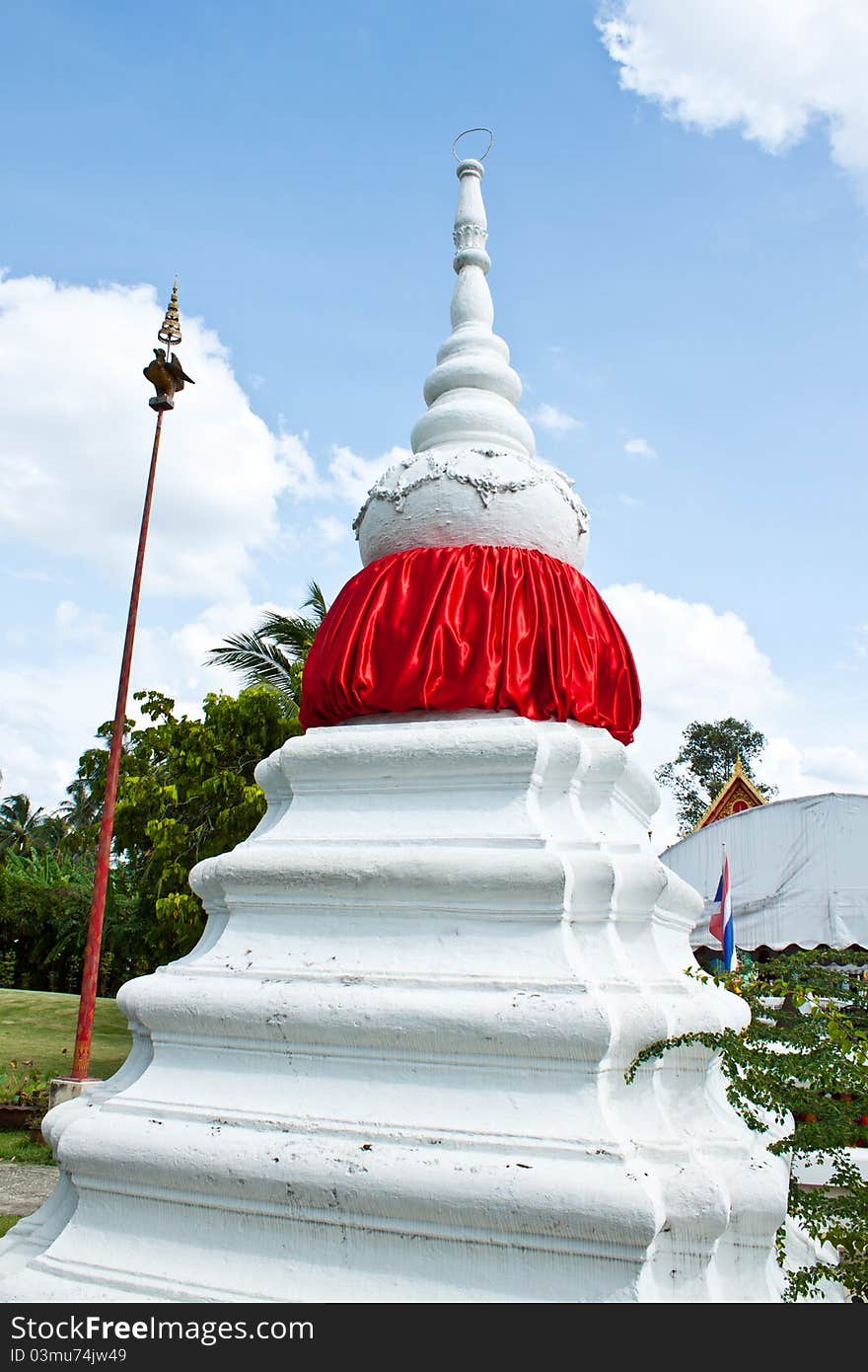 A beautiful pagoda in thailand