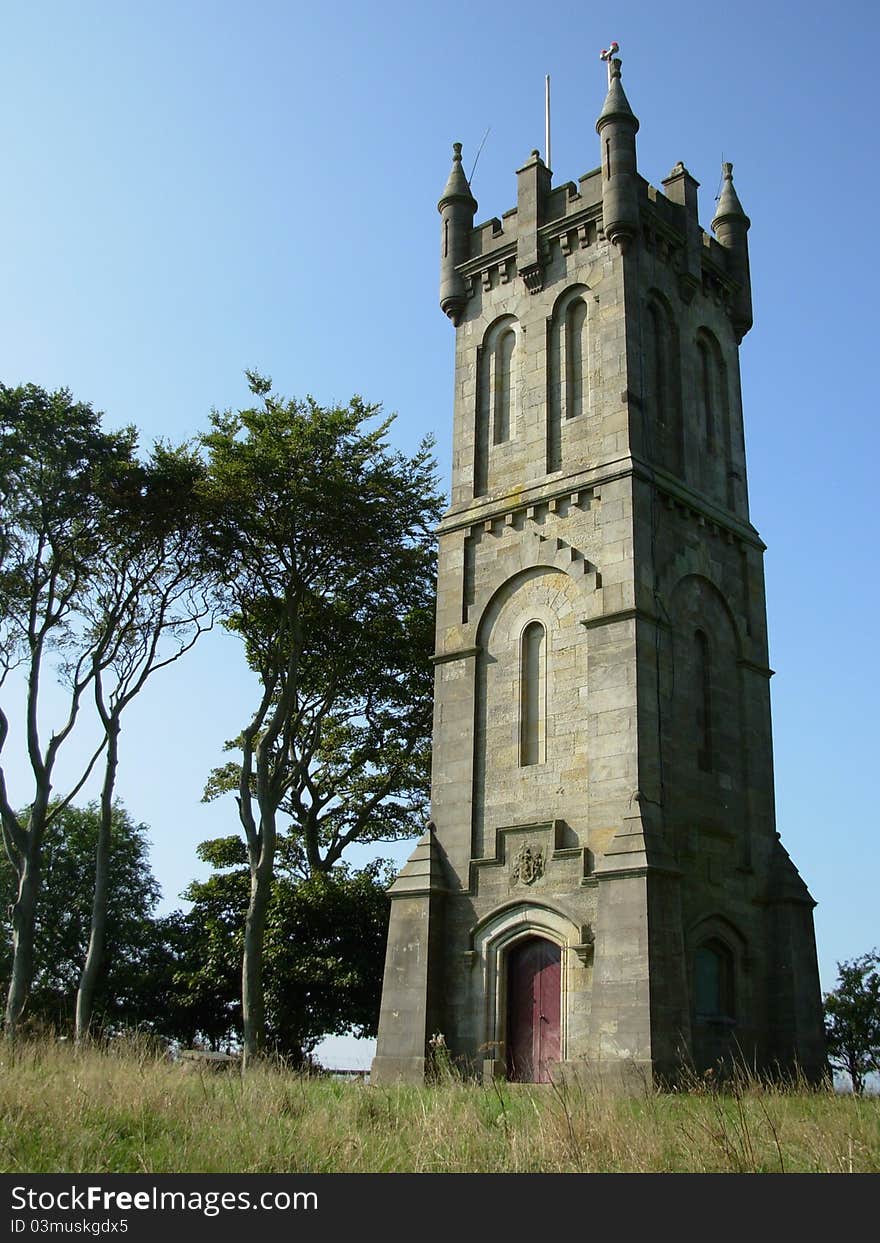 Barnweil Tower monument to Sir William Wallace near Tarbolton in Ayrshire, Scotland. Barnweil Tower monument to Sir William Wallace near Tarbolton in Ayrshire, Scotland.