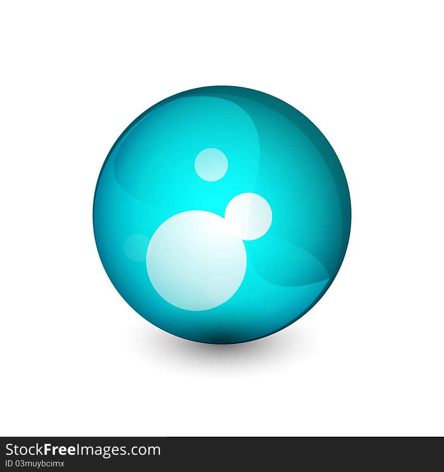 Abstract circle background