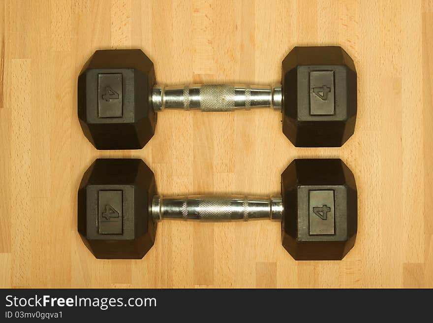 Gym and exercise equipment in the gym. Gym and exercise equipment in the gym