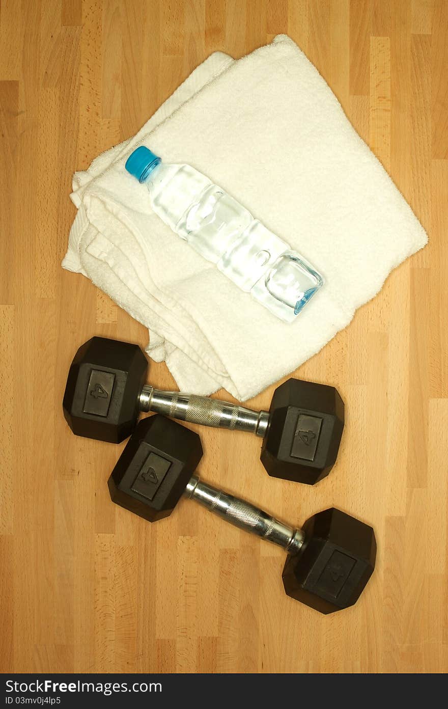 Gym and exercise equipment in the gym. Gym and exercise equipment in the gym