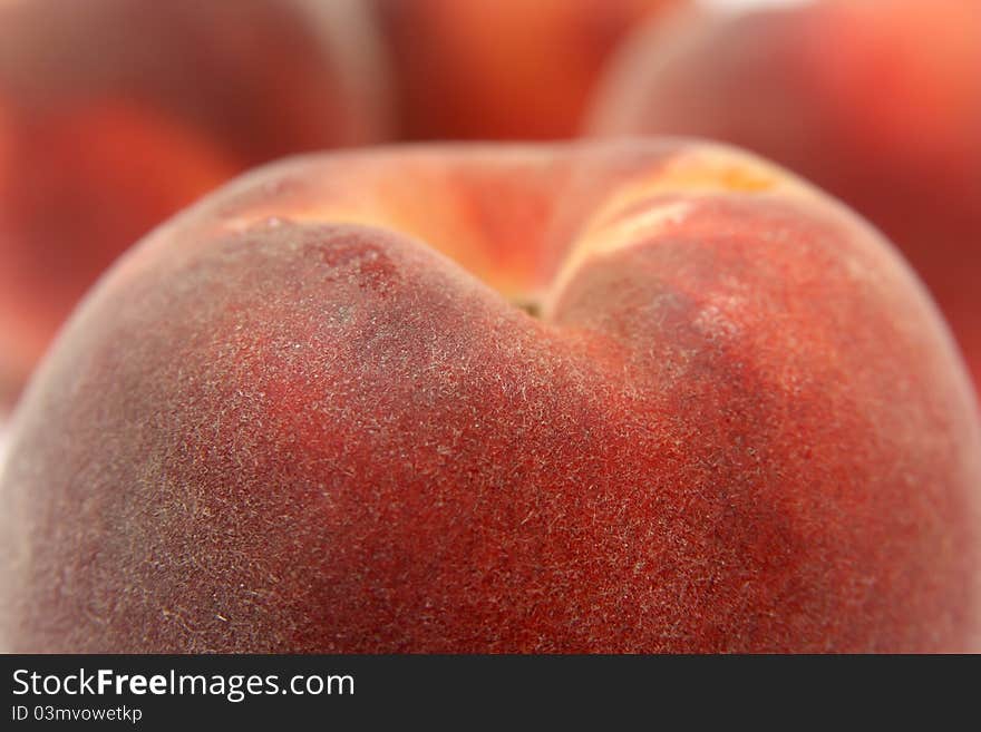 Ripe peaches