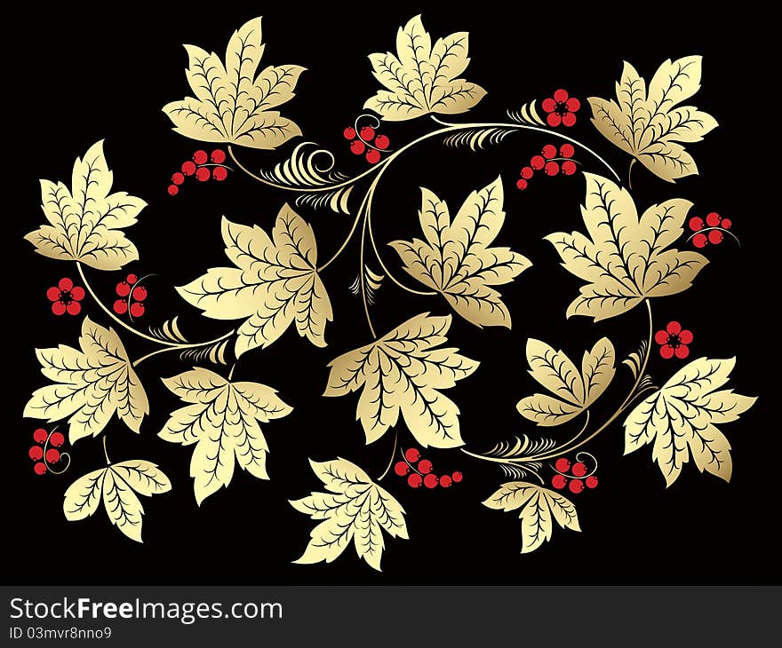 Floral background. Vector file available