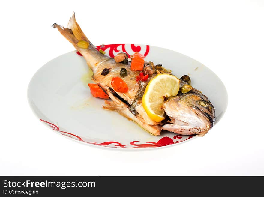 Grilled fish