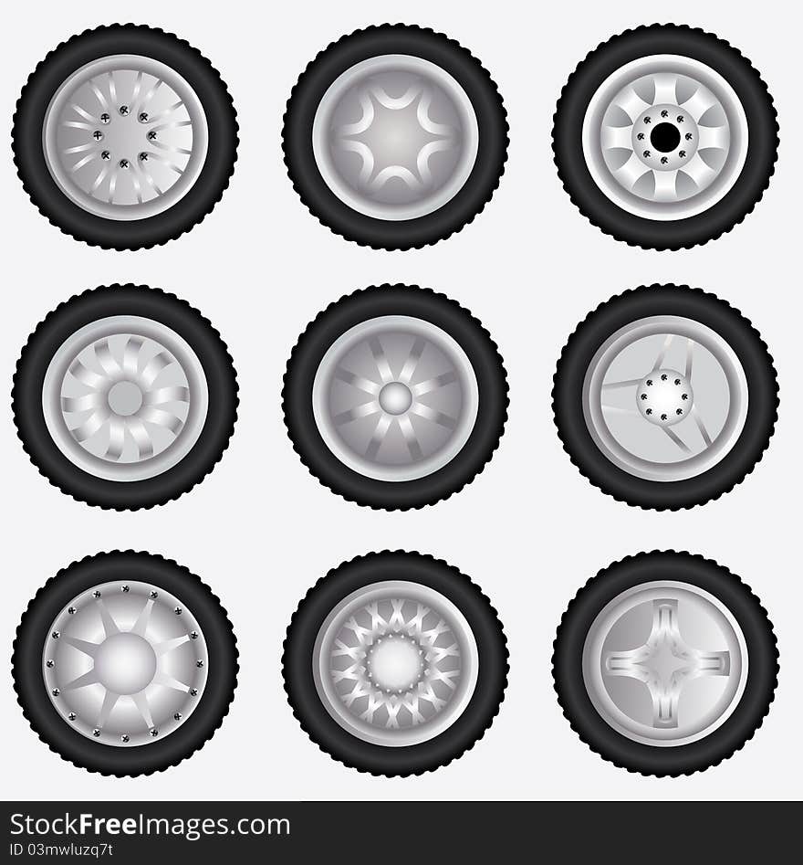 Speial alloy wheels for your shop