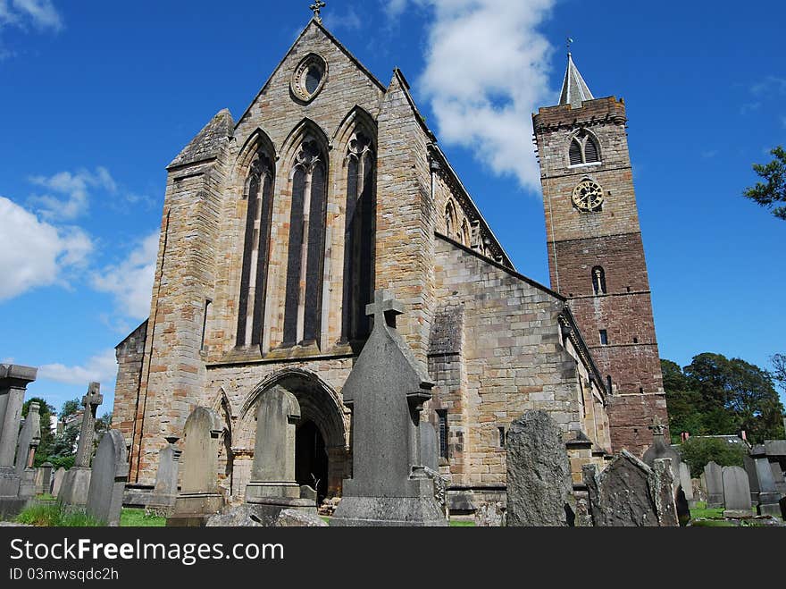 View Of Dunblane Cathedral