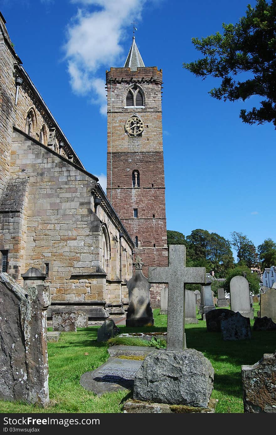 Tower at Dunblane Cathedral