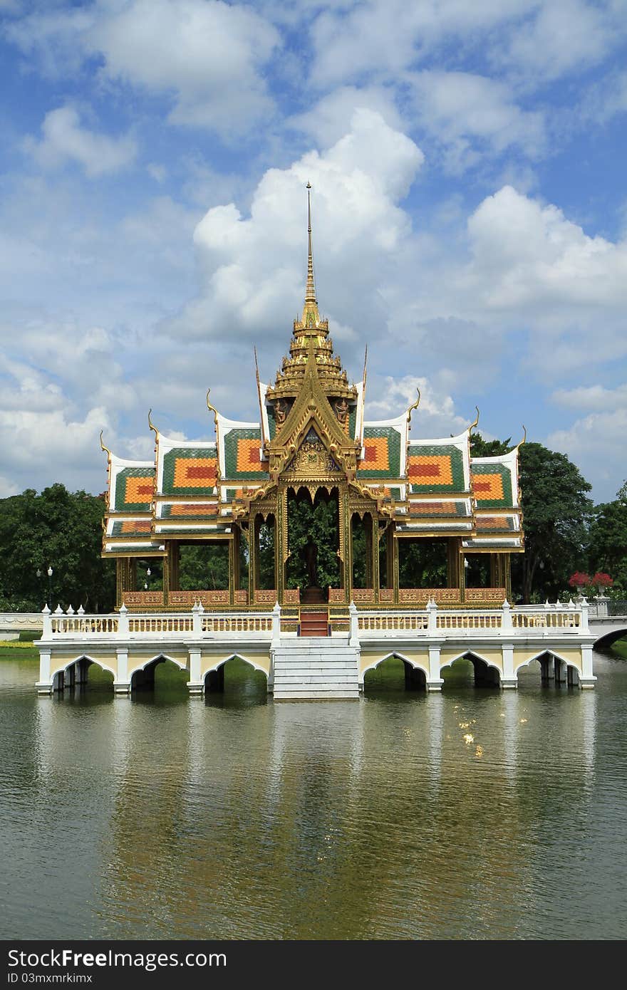 Bang pa in palace,Ayuthaya province,Thailand.