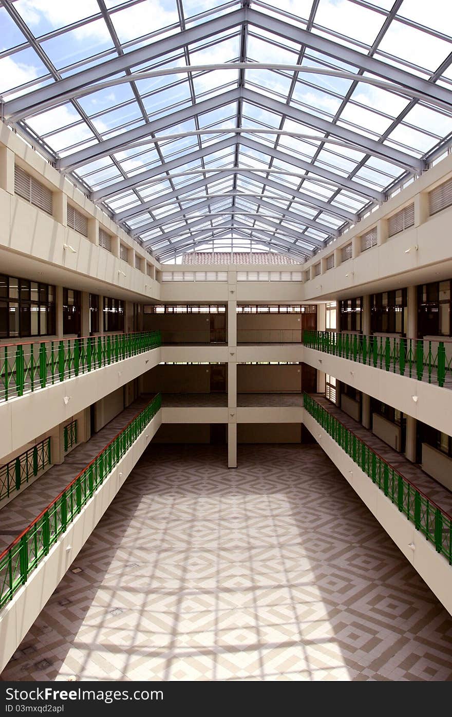 Interior of buildings